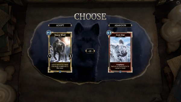 TES: Legends will sometimes allow players to make choices in Story Mode that determine the fate of defeated enemies as well as the cards won from beating them.   