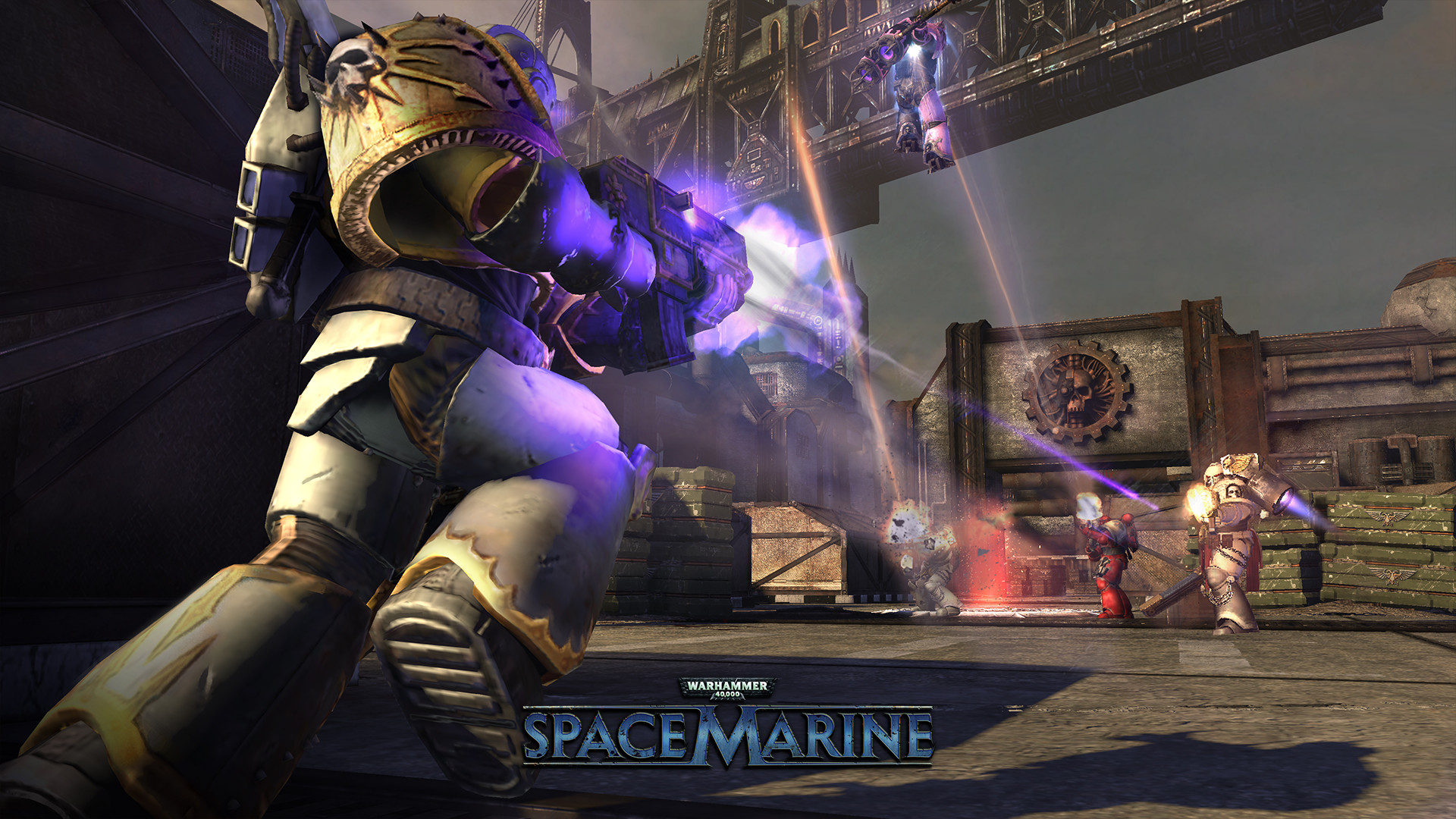 Online gameplay from Space Marine