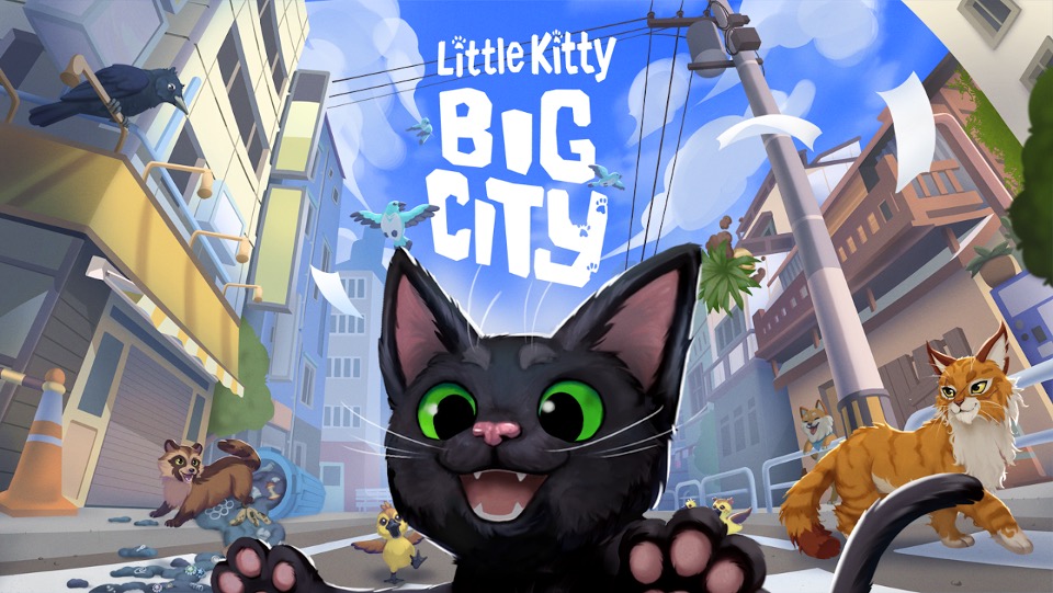 Little Kitty Big City Title Page 