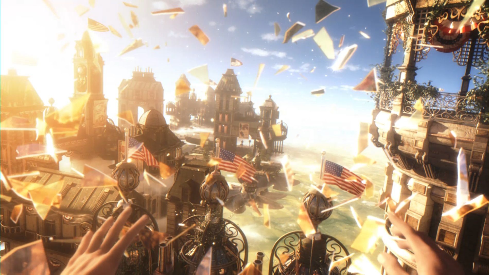 BioShock Infinite is a gorgeous game. It's graphics and cinematic are comparable to few. 