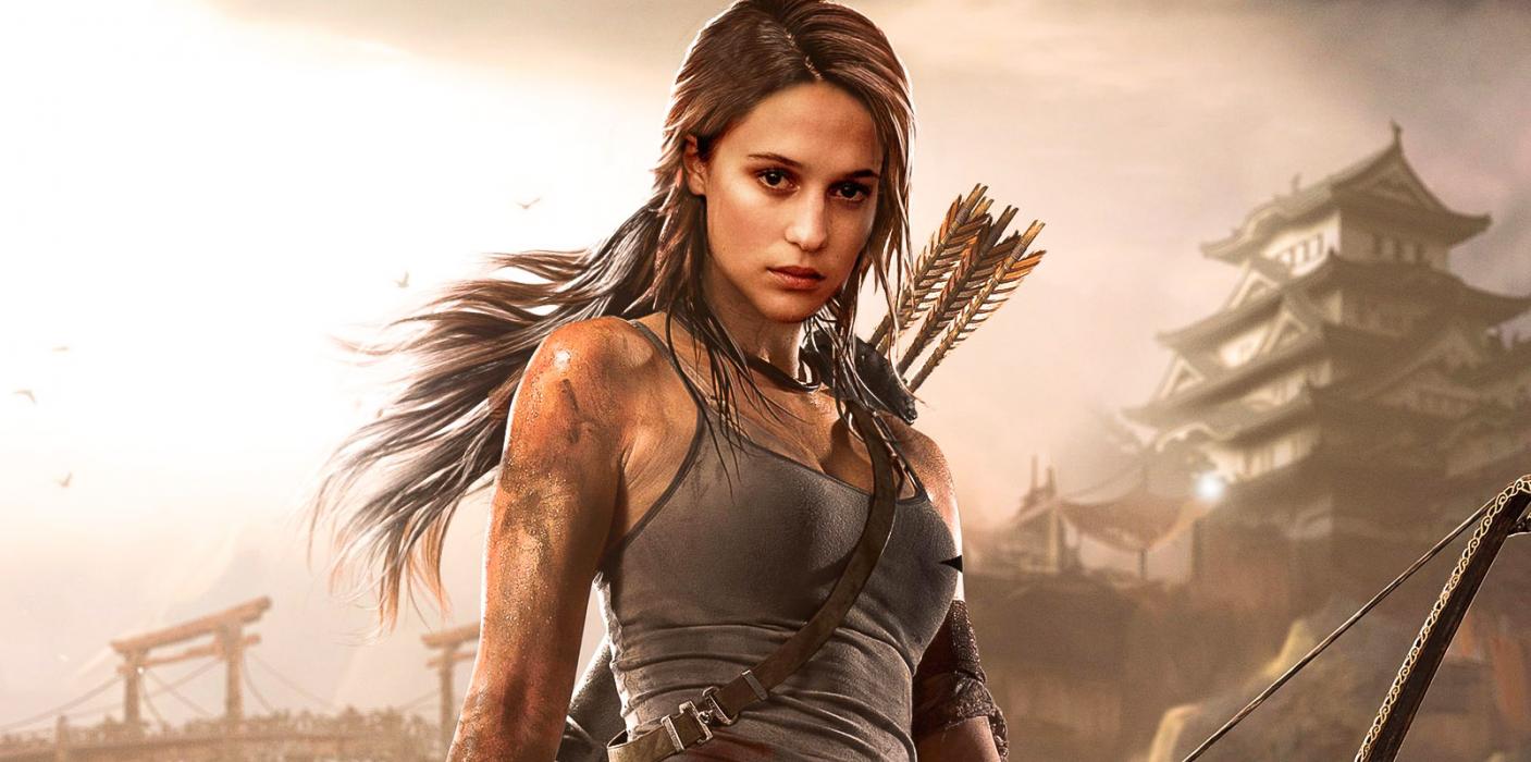 alicia vikander tomb raider transparent