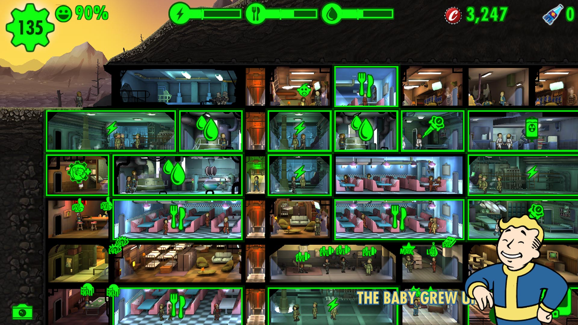 fallout shelter: best layout