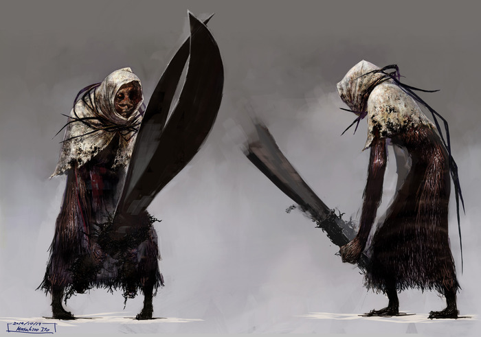 The Scissorwalker, the main antagonist of Nightcry
