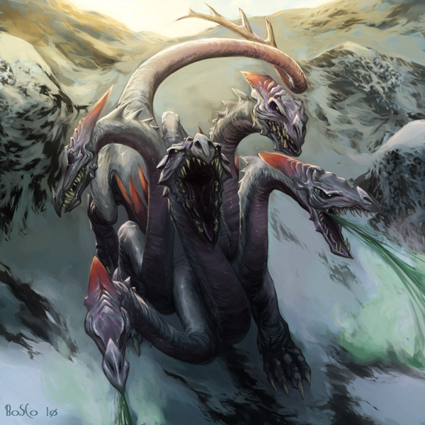 The War Hydra, a deadly Naggorathi beast
