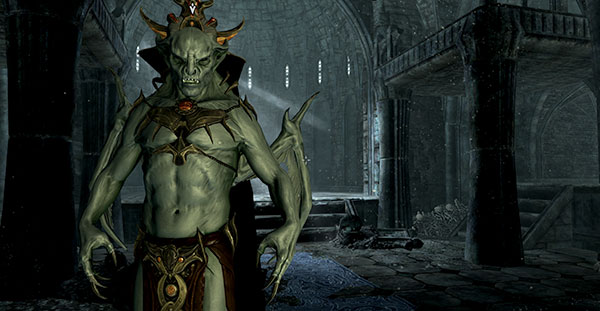 vampire lord, dawnguard, crossbow, gargoyle