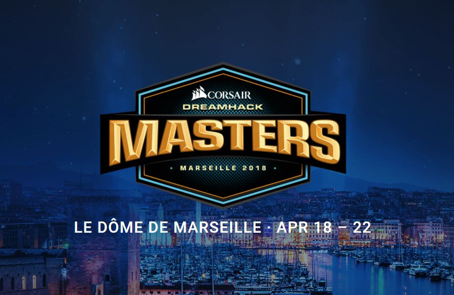 DreamHack Masters Marseille 2018 Marketing Image