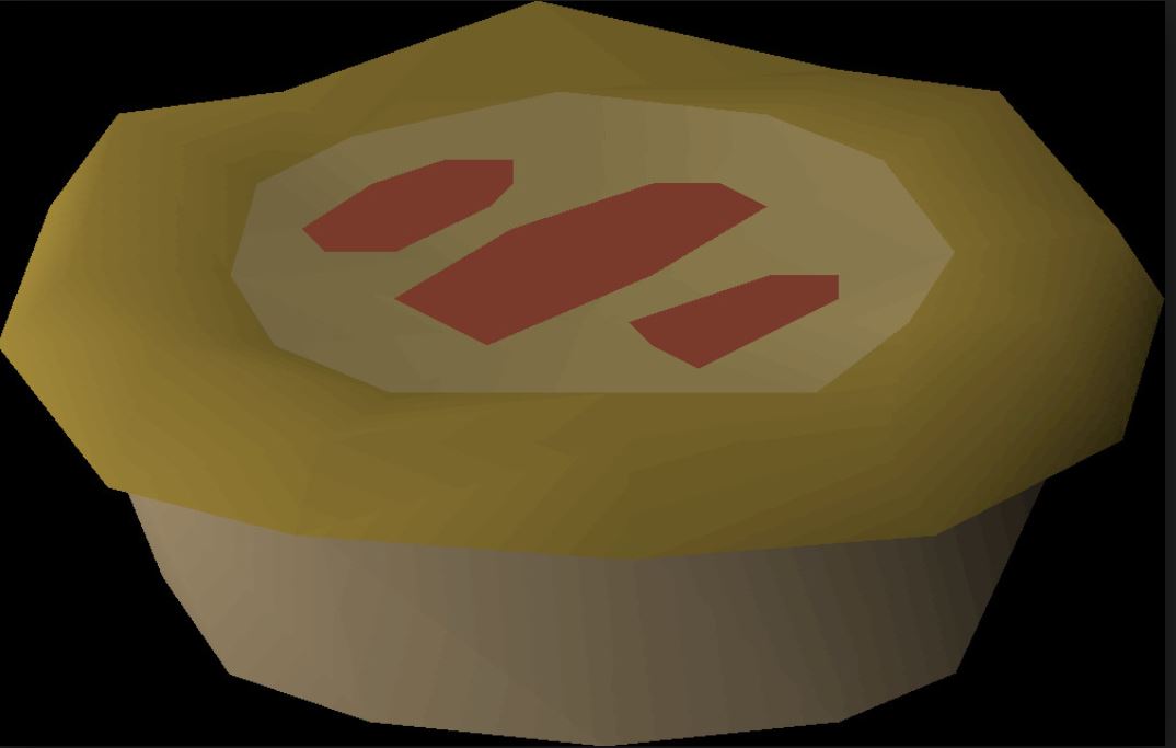 Gielinor nutritionists recommend this pie to increase balance and energy.