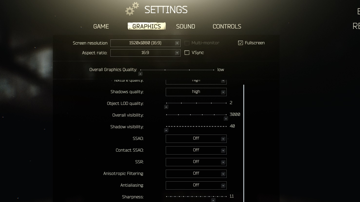best settings for tarkov        <h3 class=