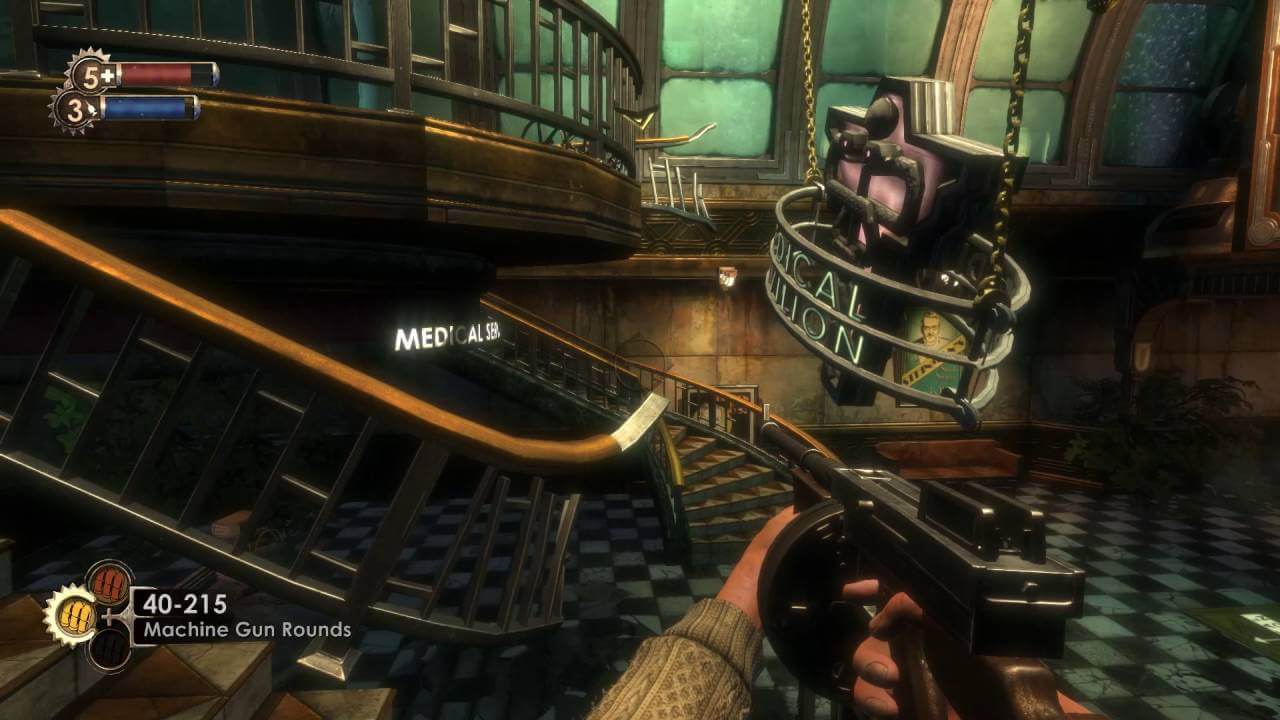 Gameplay in Bioshock Remastered