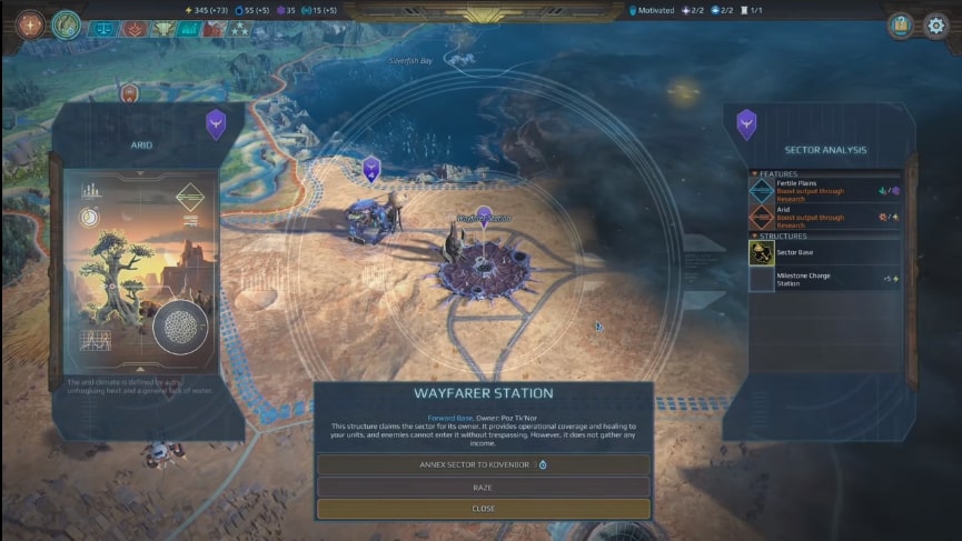 age of wonders planetfall gameplay