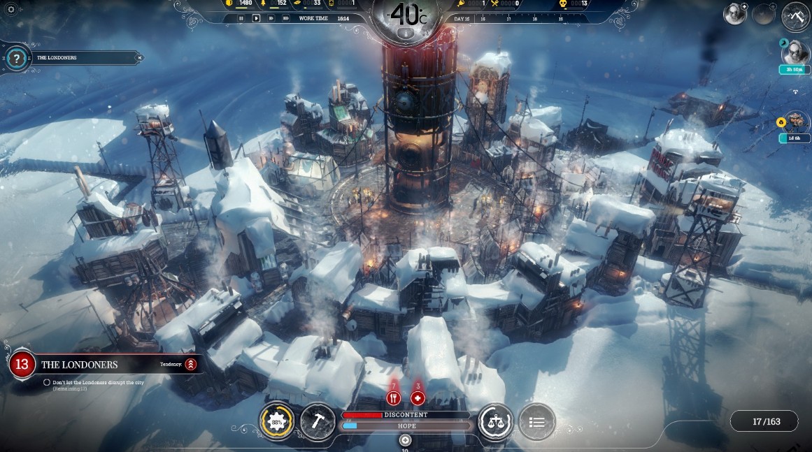 Keep the heat going in Frostpunk