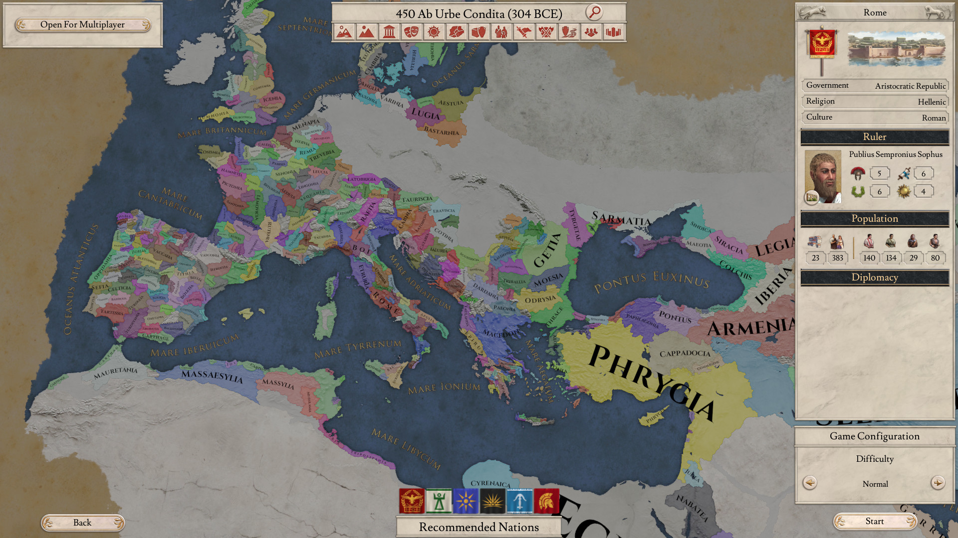 Mediterranean Oyster: The world of Classical antiquity is your oyster in Imperator: Rome.