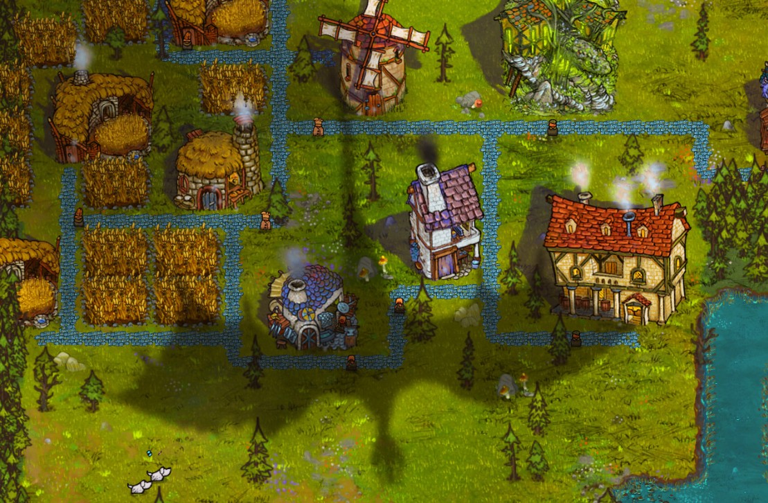 the village expands