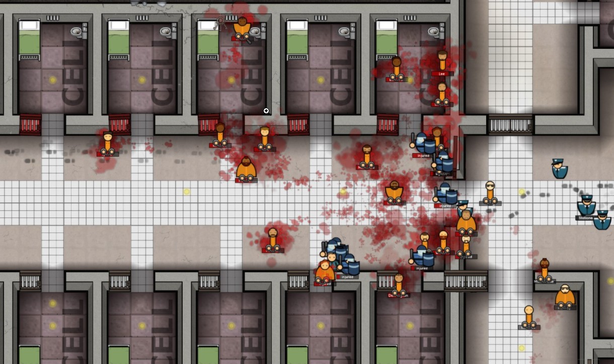 Prison bloodbath 