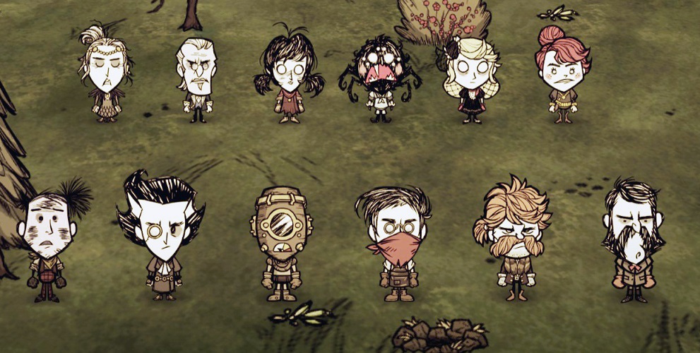 dont starve together character map icons