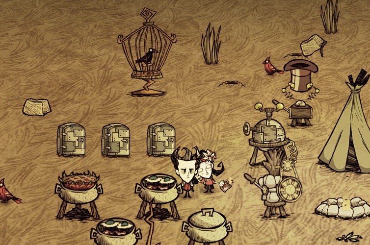 Don t starve как сделать кровать