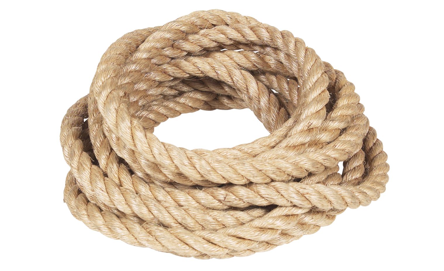 A neatly coiled length of hempen rope [Photo Credit: Vignette1]