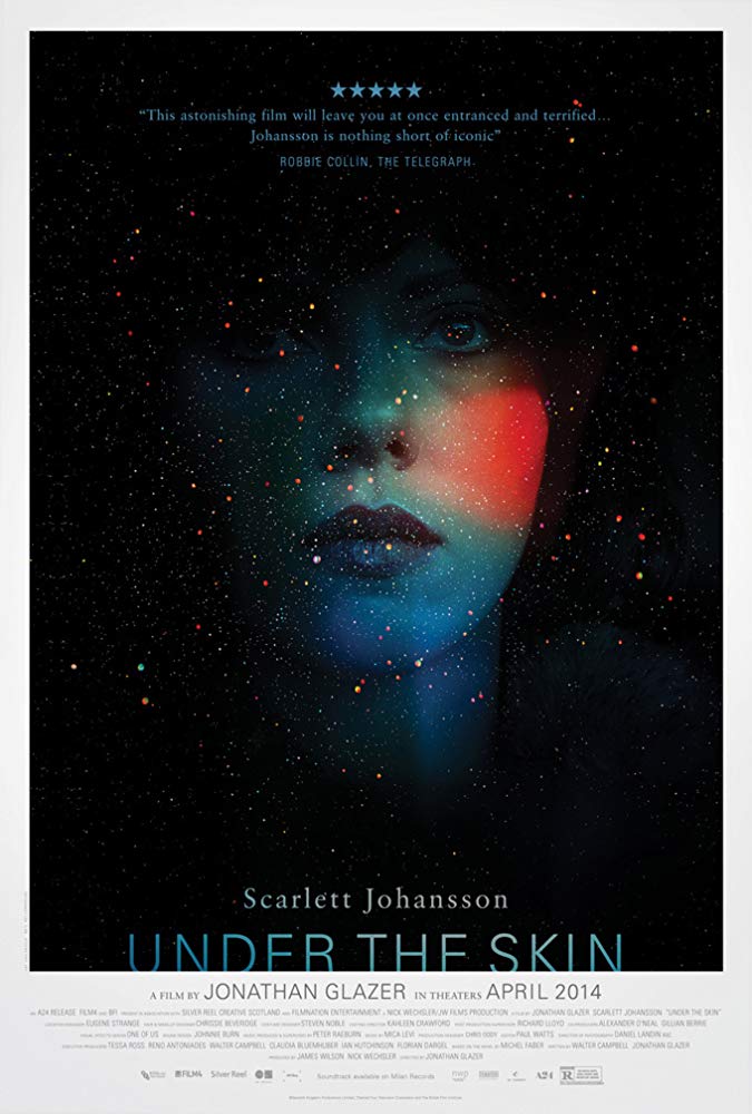 Scarlett Johansson headlines this eerie sci-fi film.