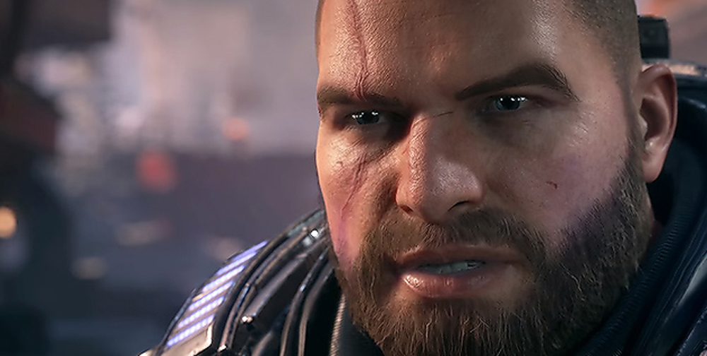 JD has a new look in the Gears 5 announcement trailer