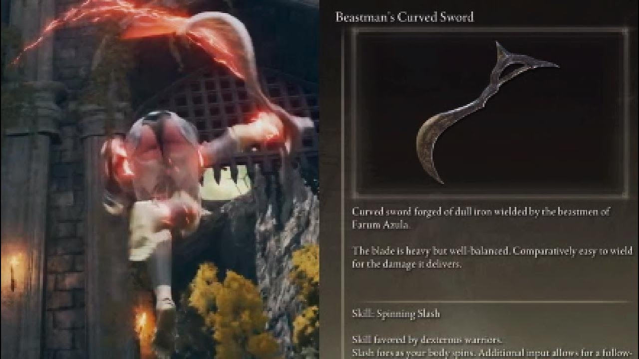 Beastman’s Curved Sword