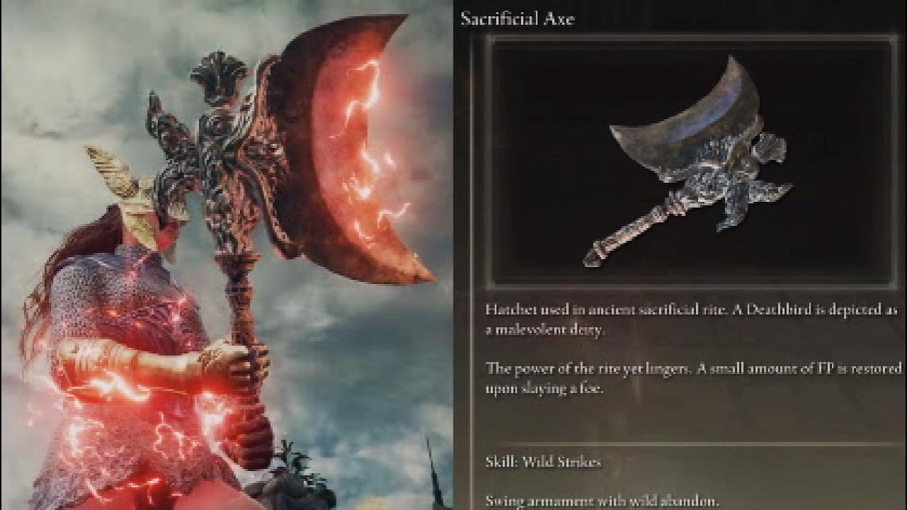 Sacrificial Axe