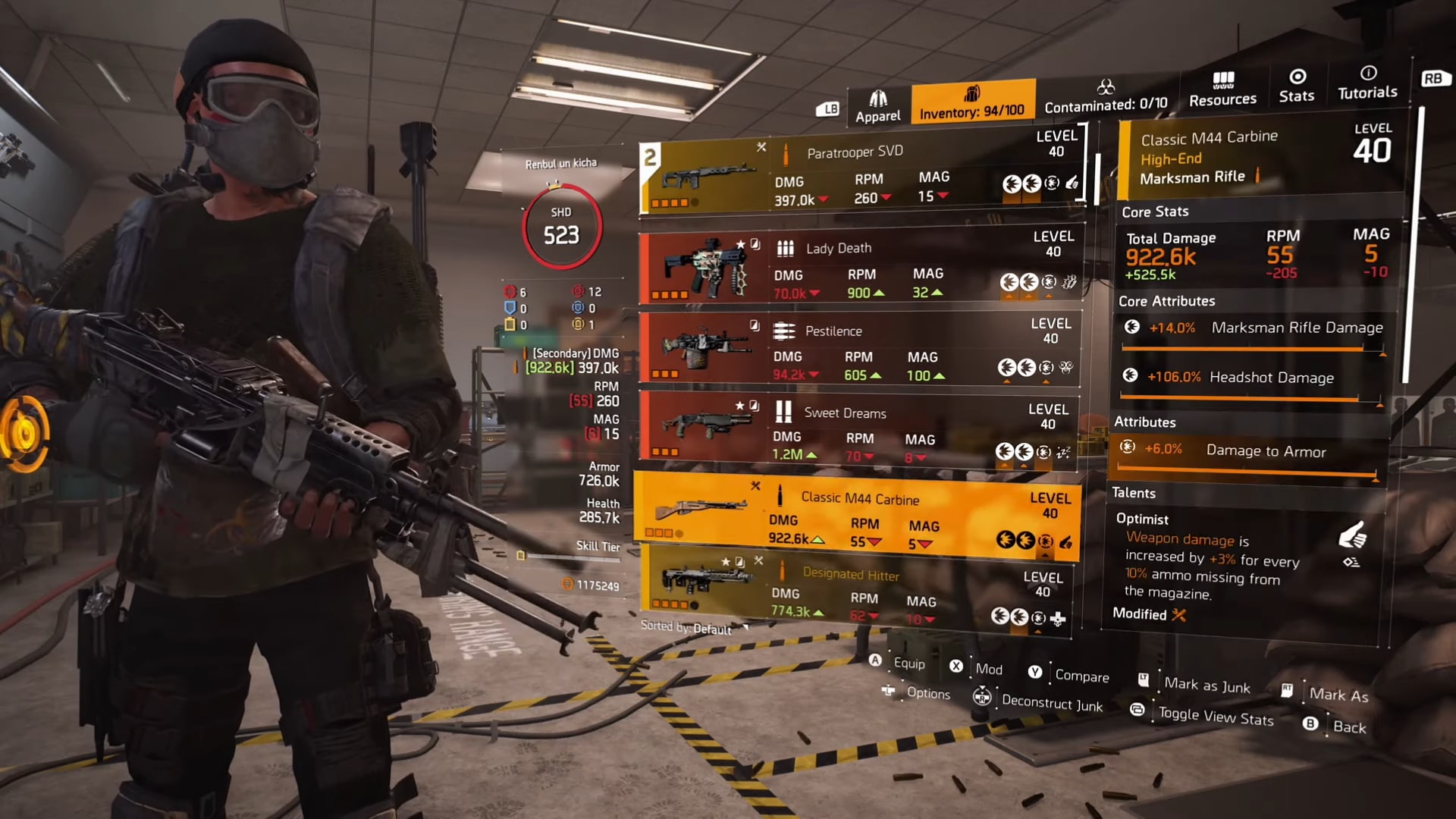the division 2 build