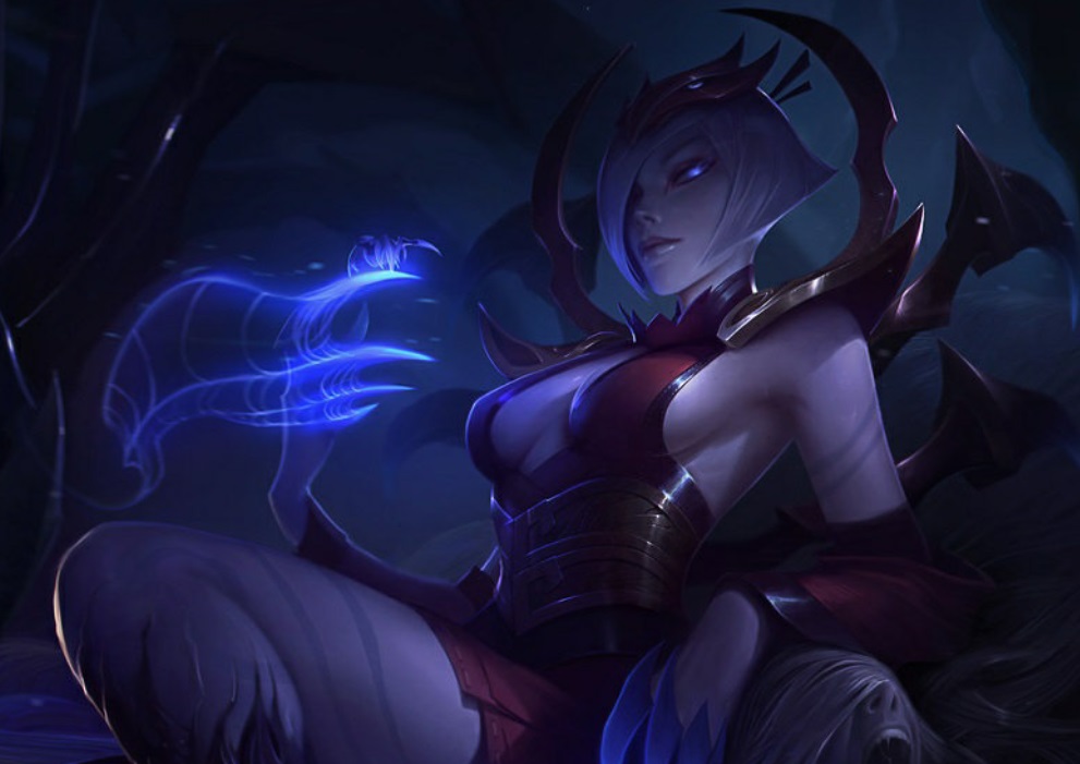 blood moon elise splash art