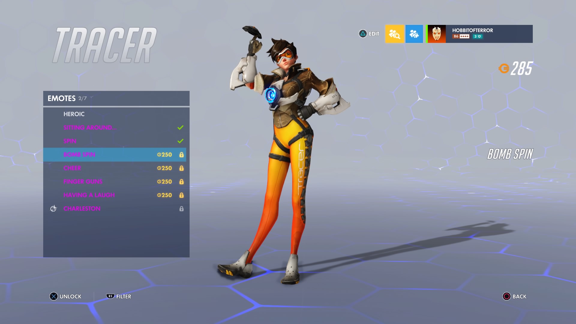 Sabin C - Overwatch Epic skin idea: Casual Tracer