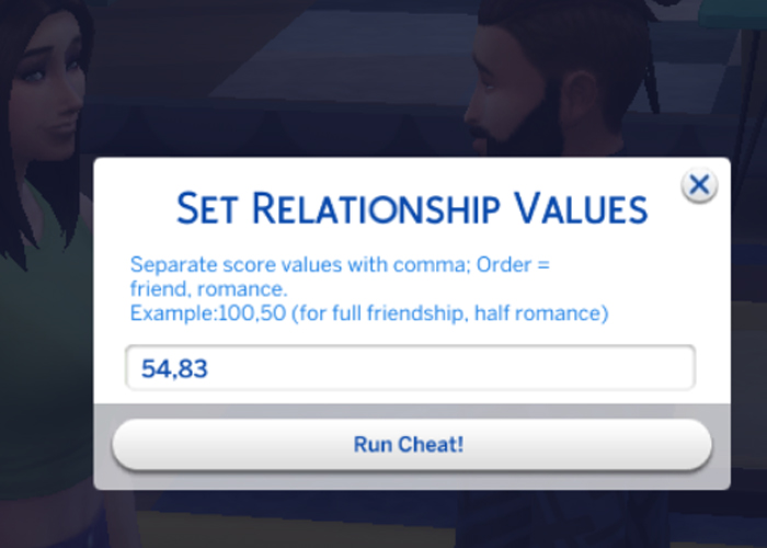 all cheats for the sims