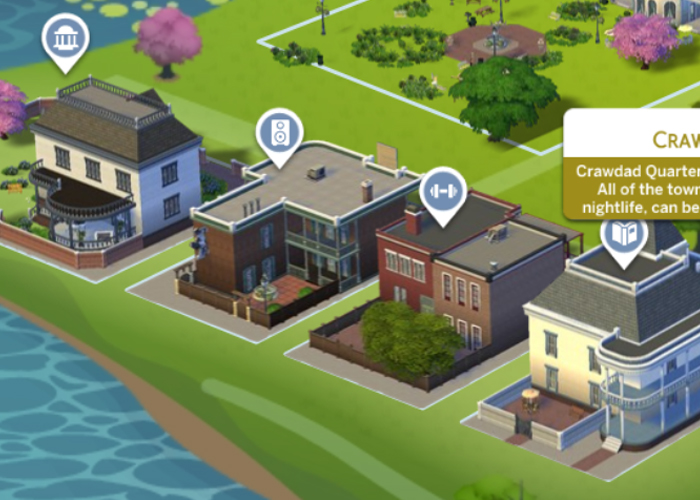 download the sims 4 towns