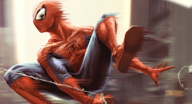 The Web-Slinger Zipping Majestically into Action