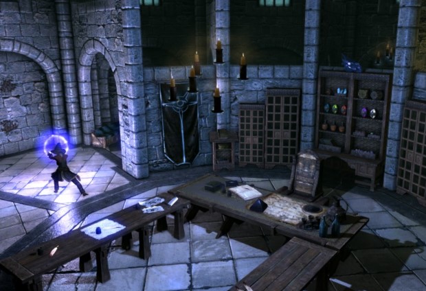 skyrim mage player home