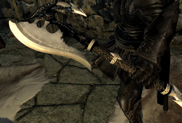 skyrim special edition weapon retexture