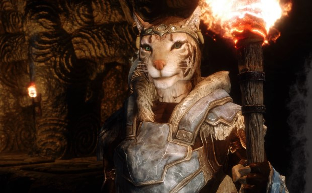 khajiit hair mod skyrim