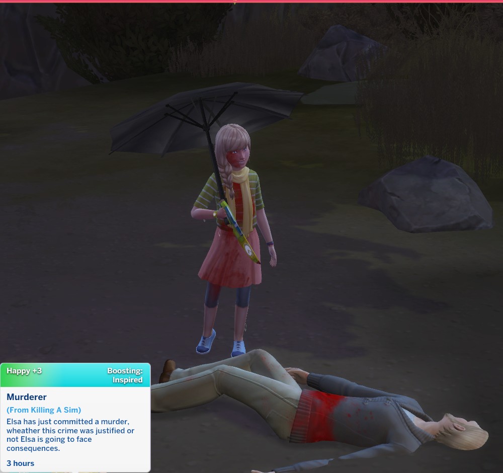 extreme violence mod sims 4 not working