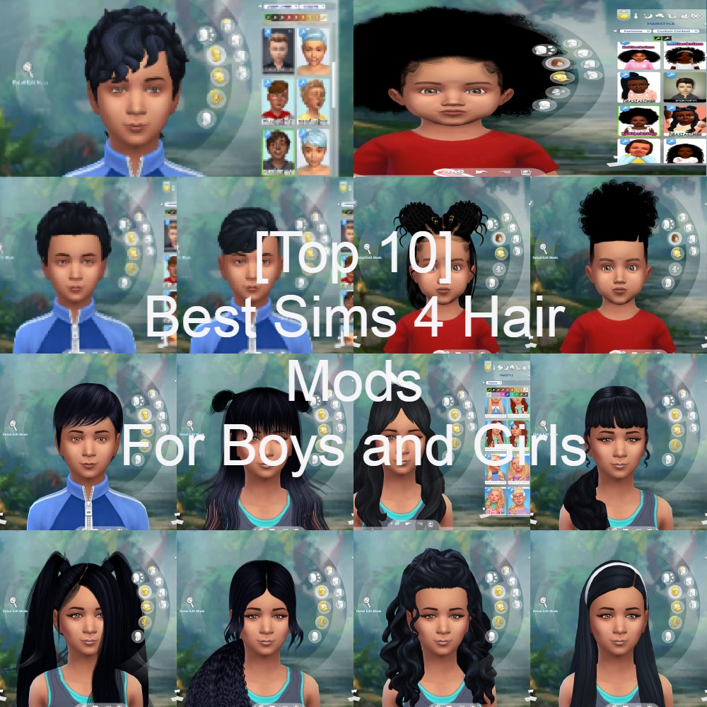 sims 4 hair mod pack