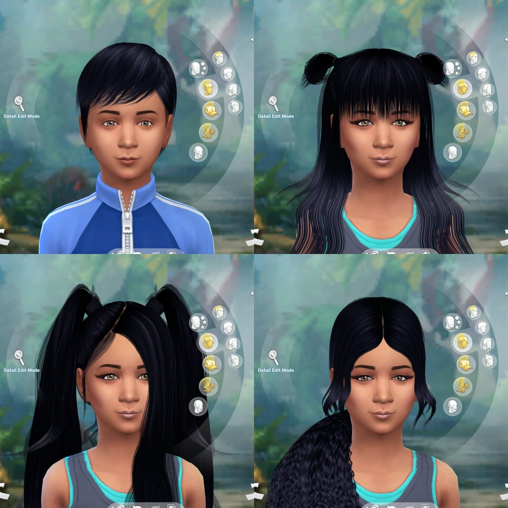 sims 4 cc hair packs