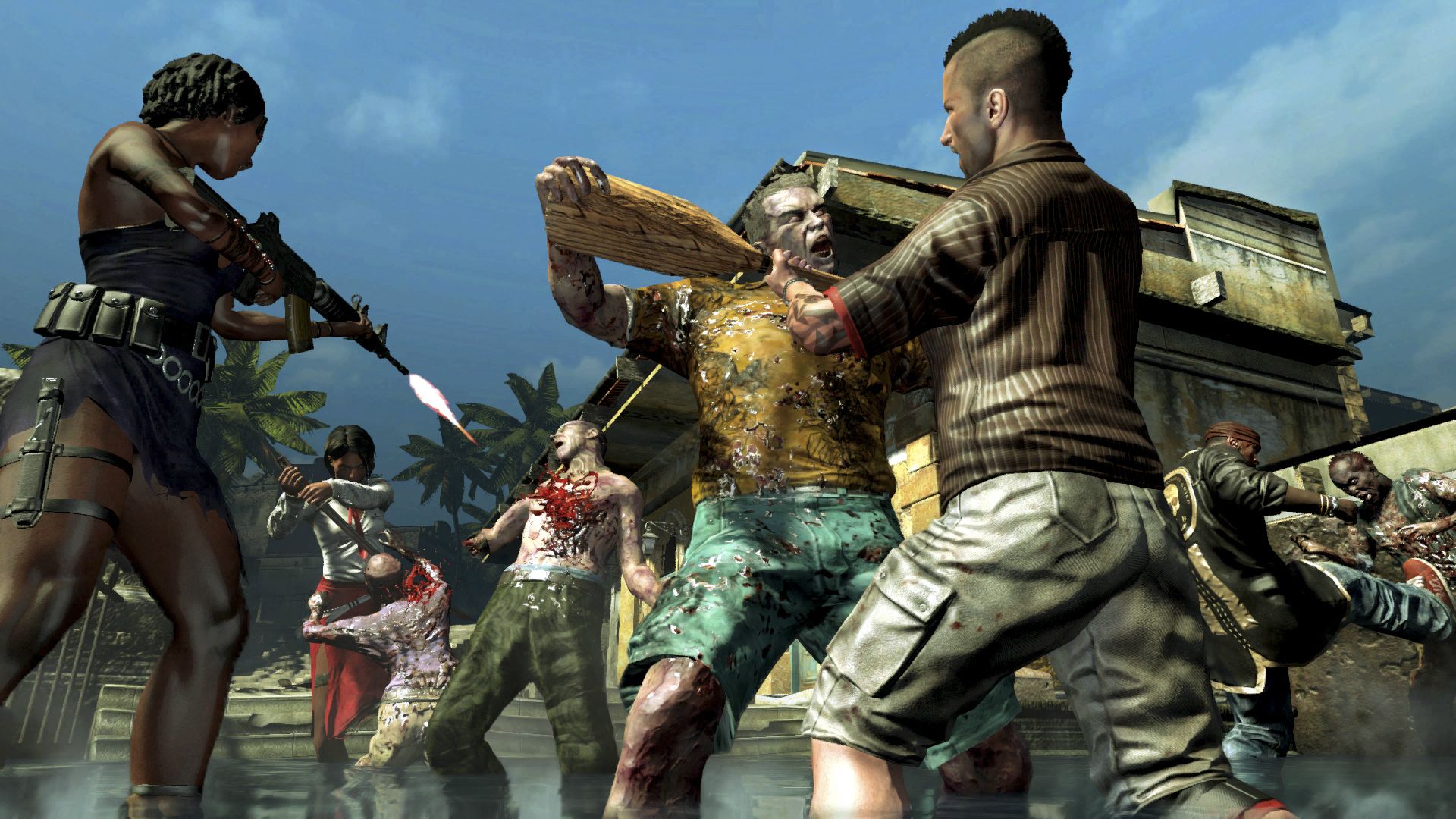 how to play two player on dead island