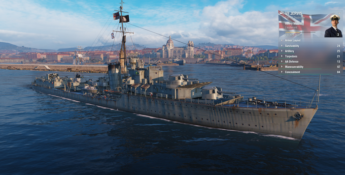 world of warships best starter ship