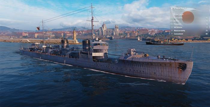 World of warships minekaze гайд