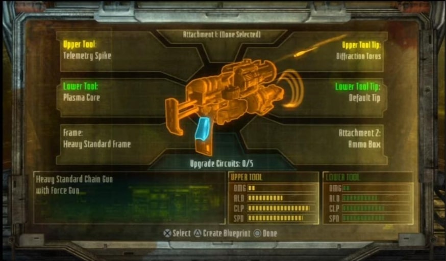 dead space 2 weapon ratings