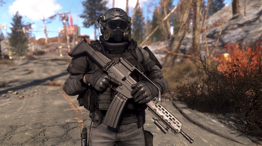 fallout 4 modern military weapons mods