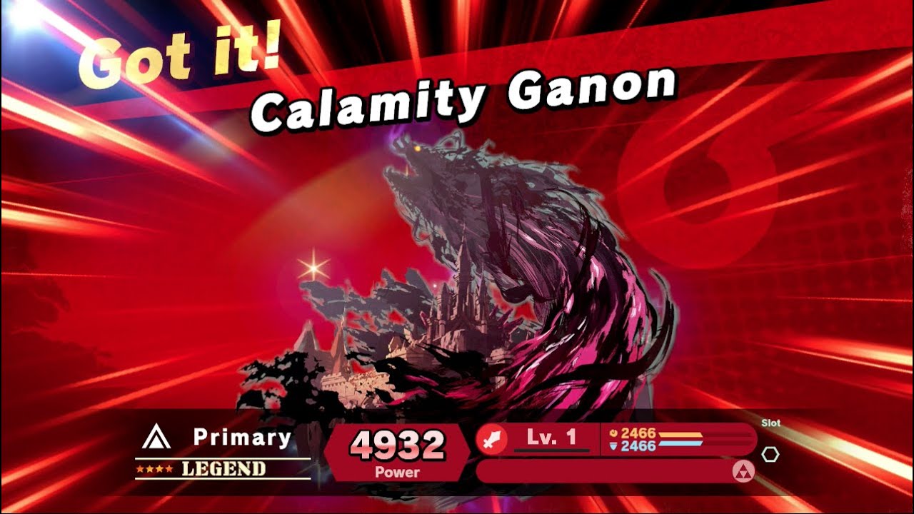 Ganon, the world's greatest evil. returns to face you once more