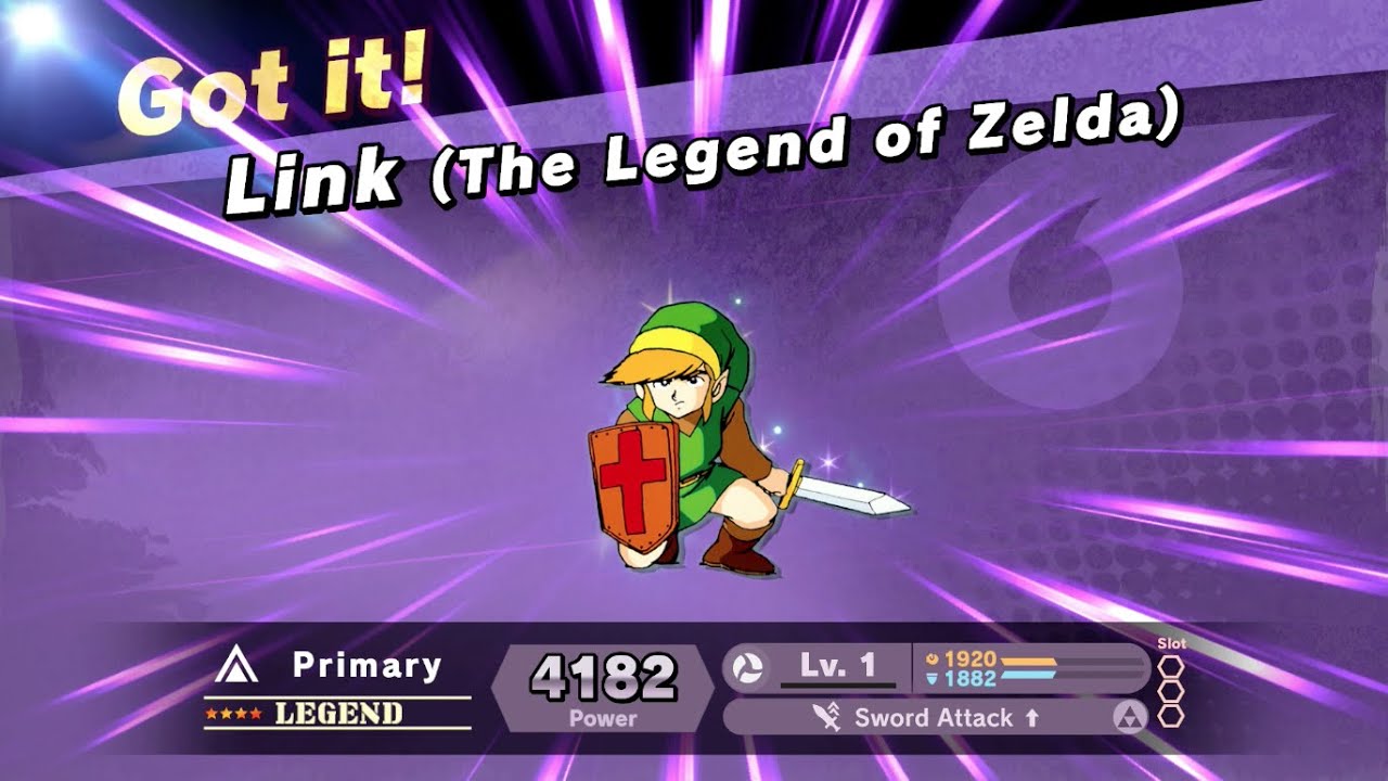 the original Link is finally back to battle