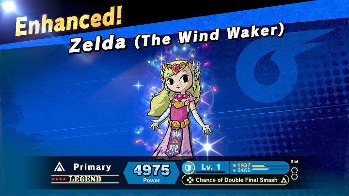 the zelda of the wind waker series enhances your power