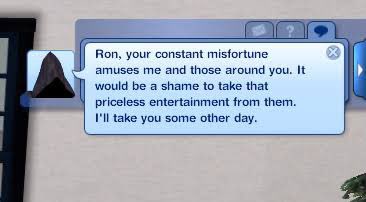 the sims 3 Unlucky