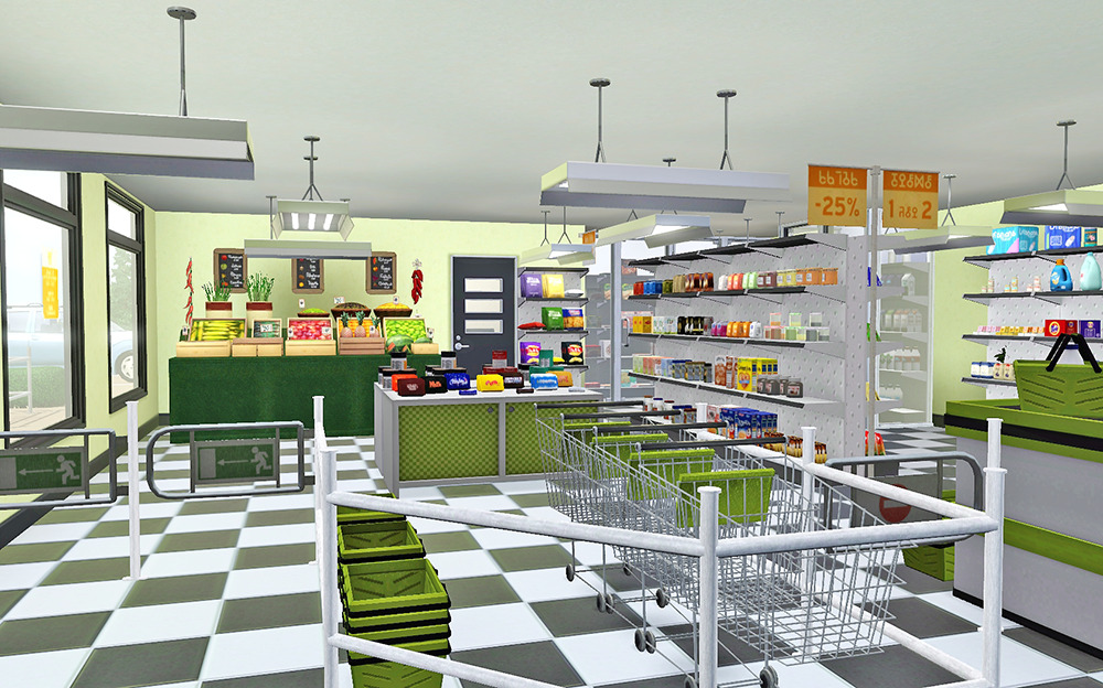 the sims 3 shop