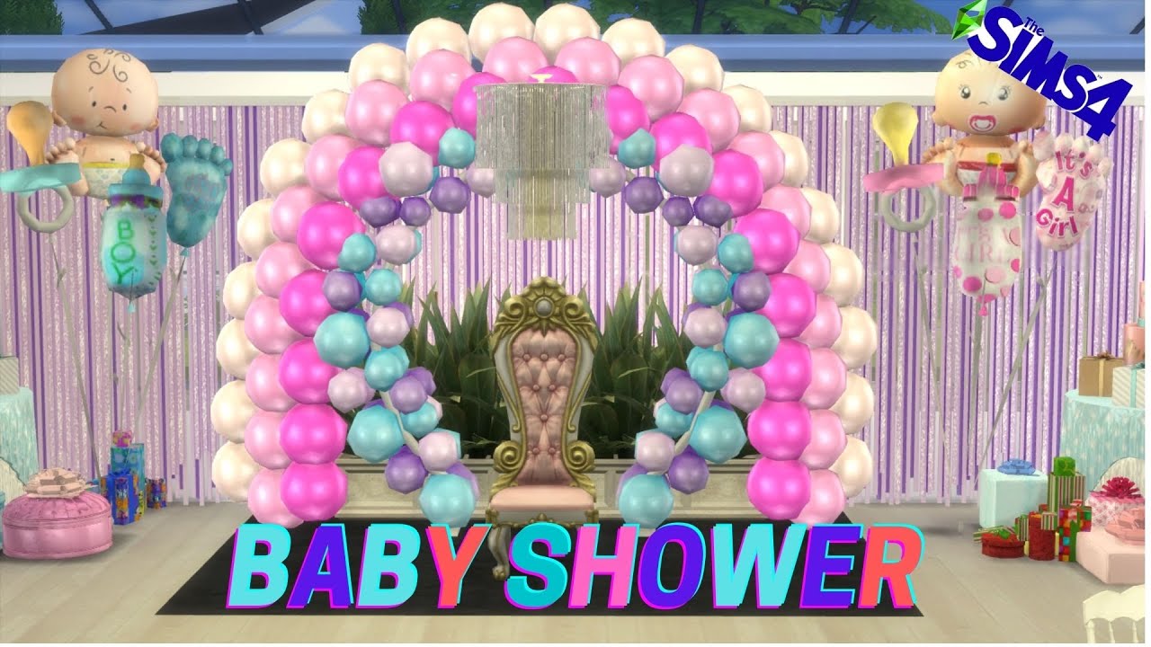 the sims 4 baby shower