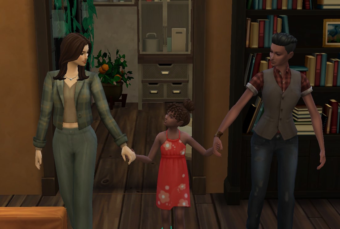 The Sims Resource - Walk With Me (Pose Pack)