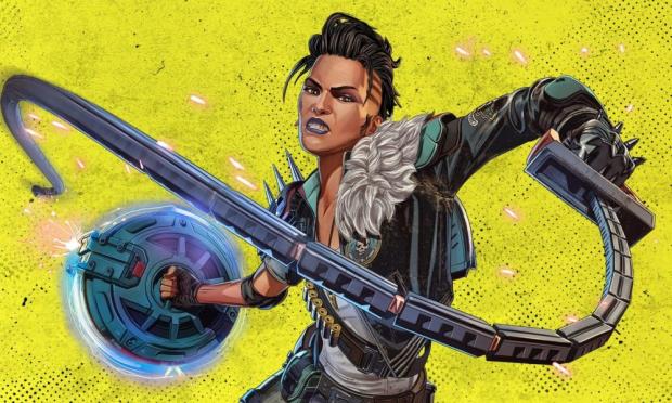 Mad Maggie - one of the new Legends of Apex Legends
